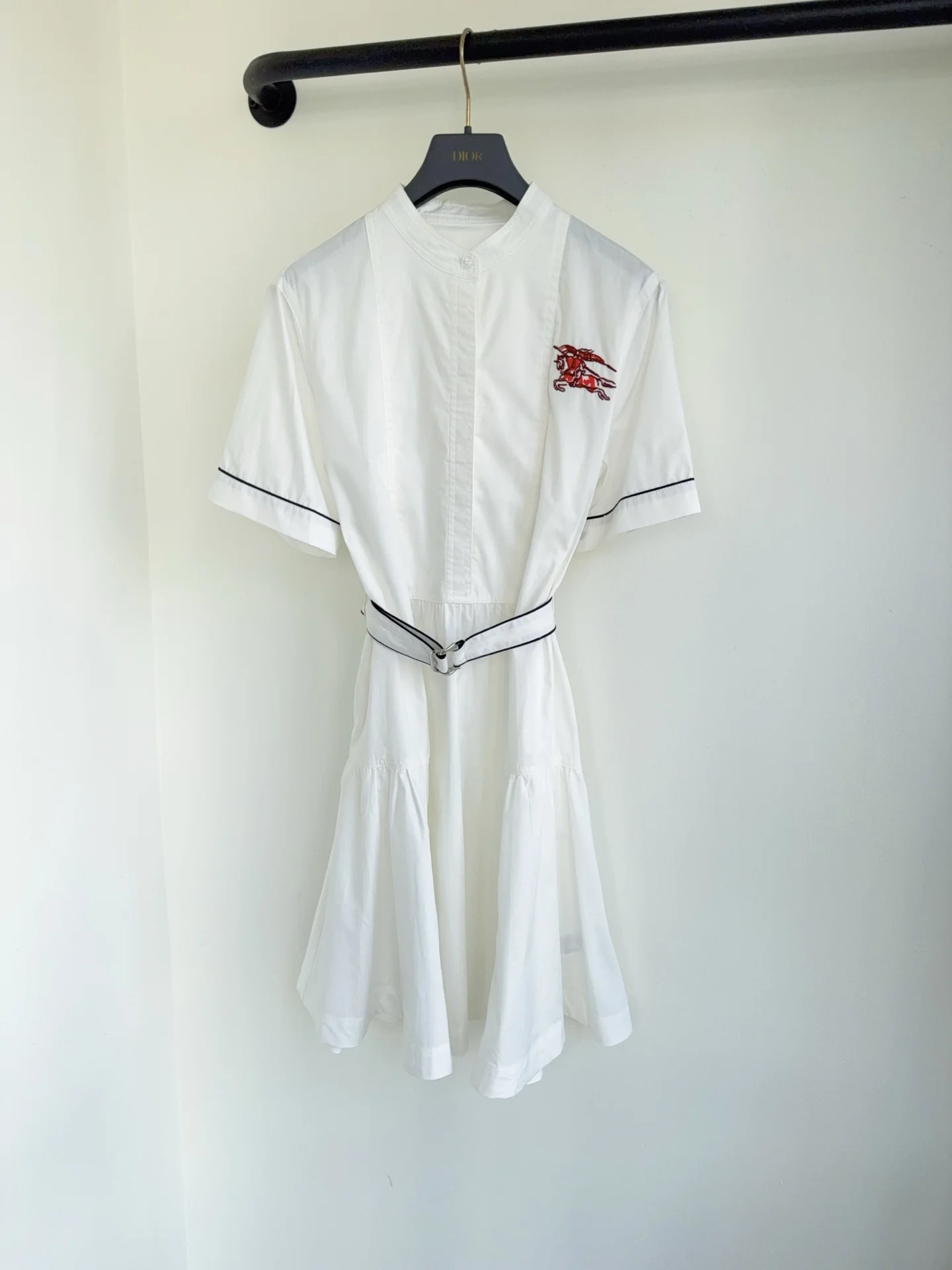 BURBERRY Dresses White-Red S-L C50202609062861
