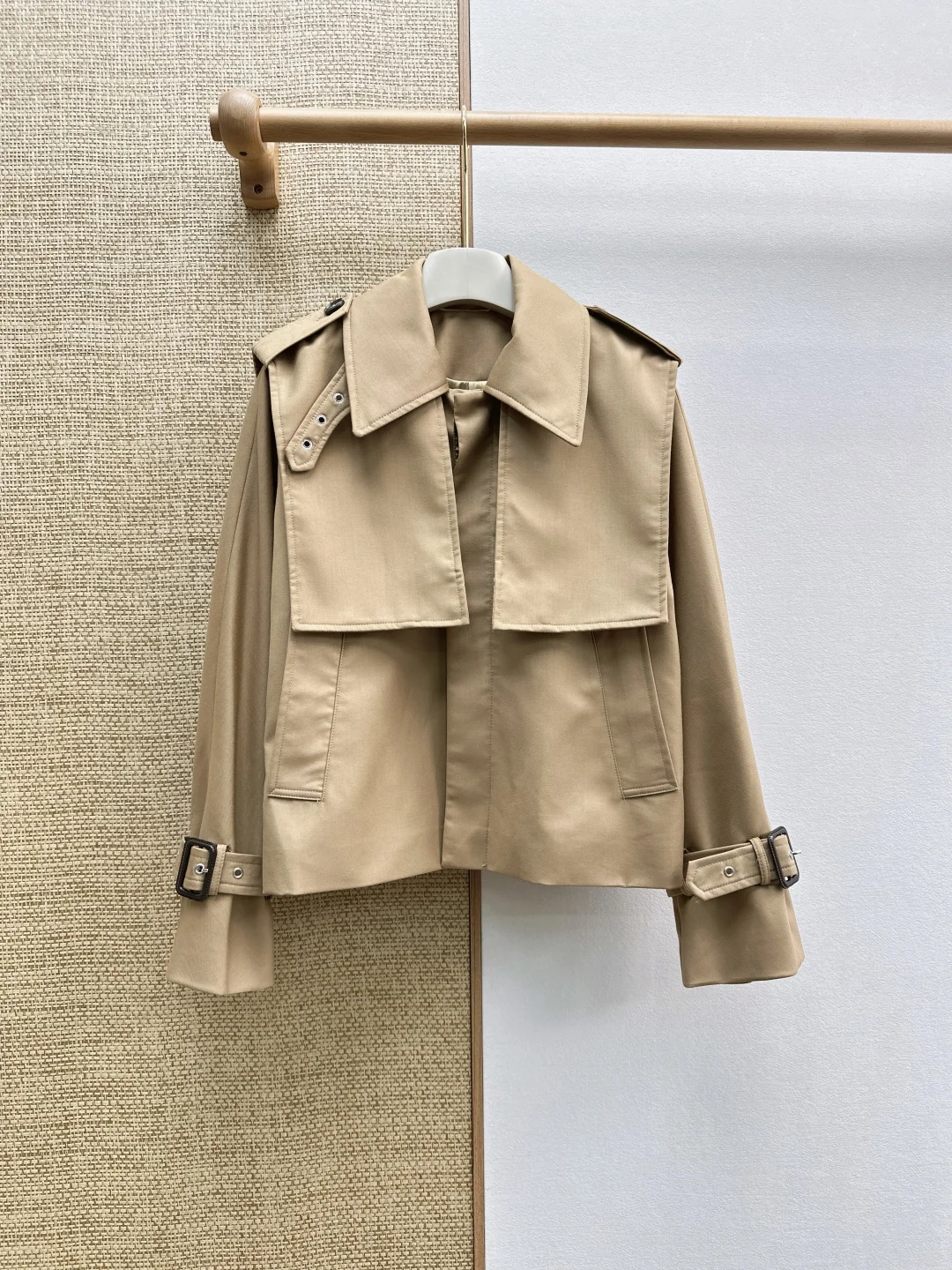 BURBERRY Jackets Beige-Black S-L C55202609060481