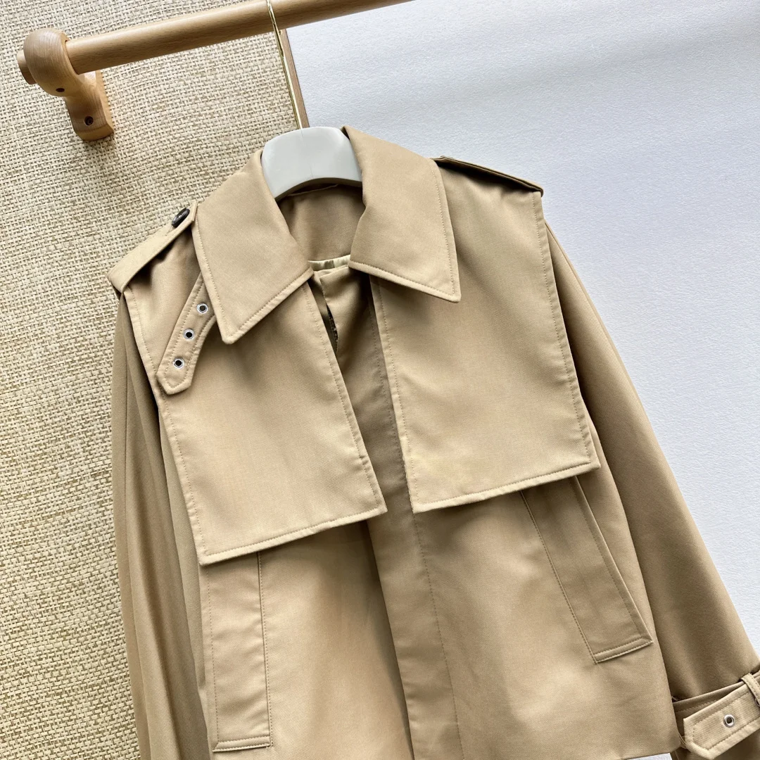 BURBERRY Jackets Beige-Black S-L C55202609060481 - Image 2