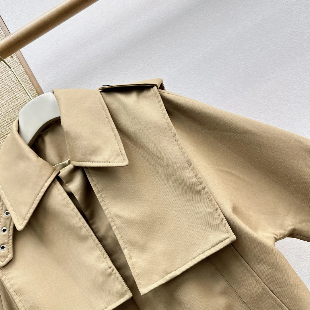 BURBERRY Jackets Beige-Black S-L C55202609060481 - Image 4