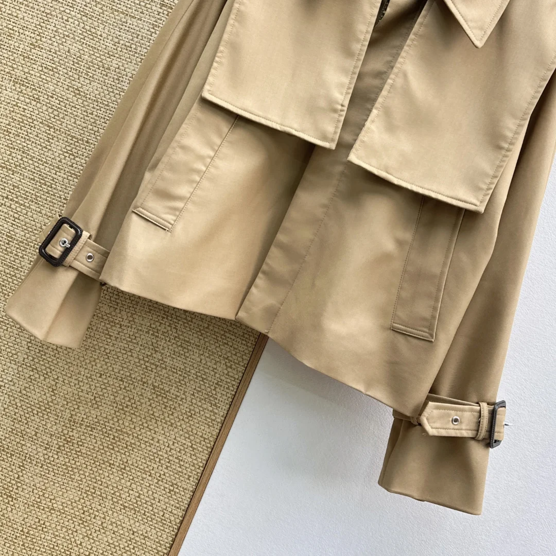 BURBERRY Jackets Beige-Black S-L C55202609060481 - Image 5
