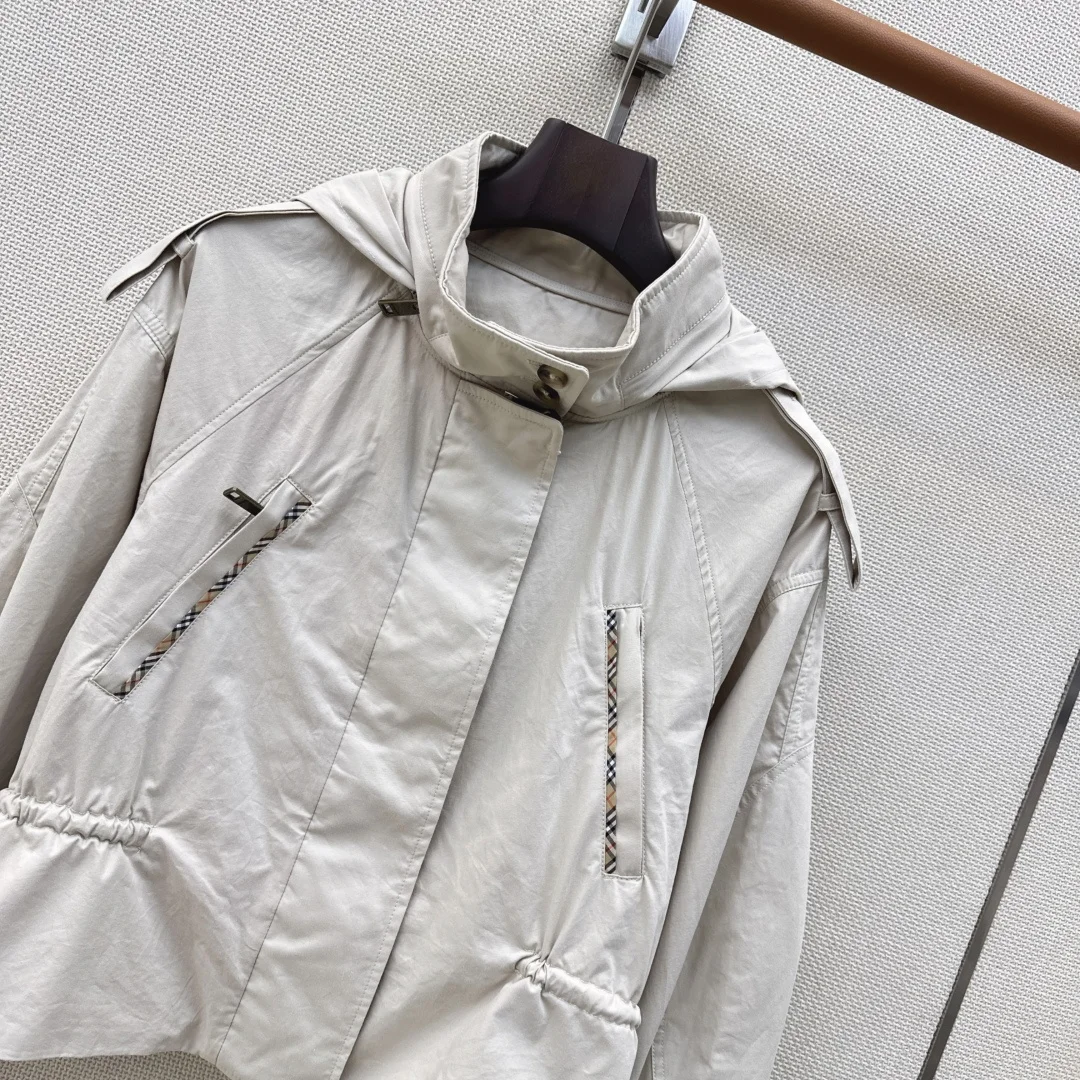 BURBERRY Jackets Beige-Brown S-L D05202609063453 - Image 2