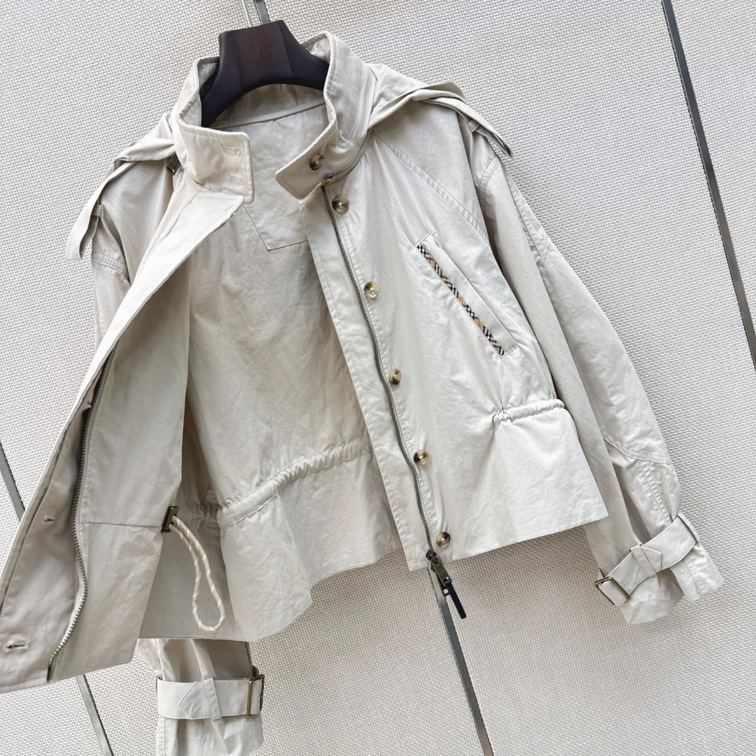 BURBERRY Jackets Beige-Brown S-L D05202609063453 - Image 6
