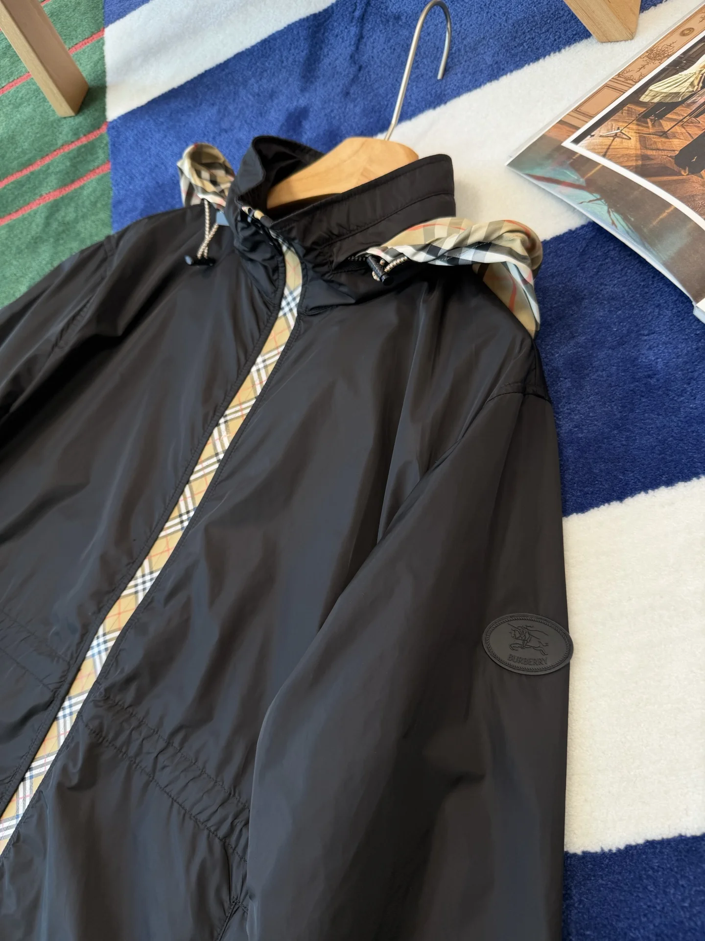 BURBERRY Jackets Black-Beige S-L D95202609062779 - Image 3