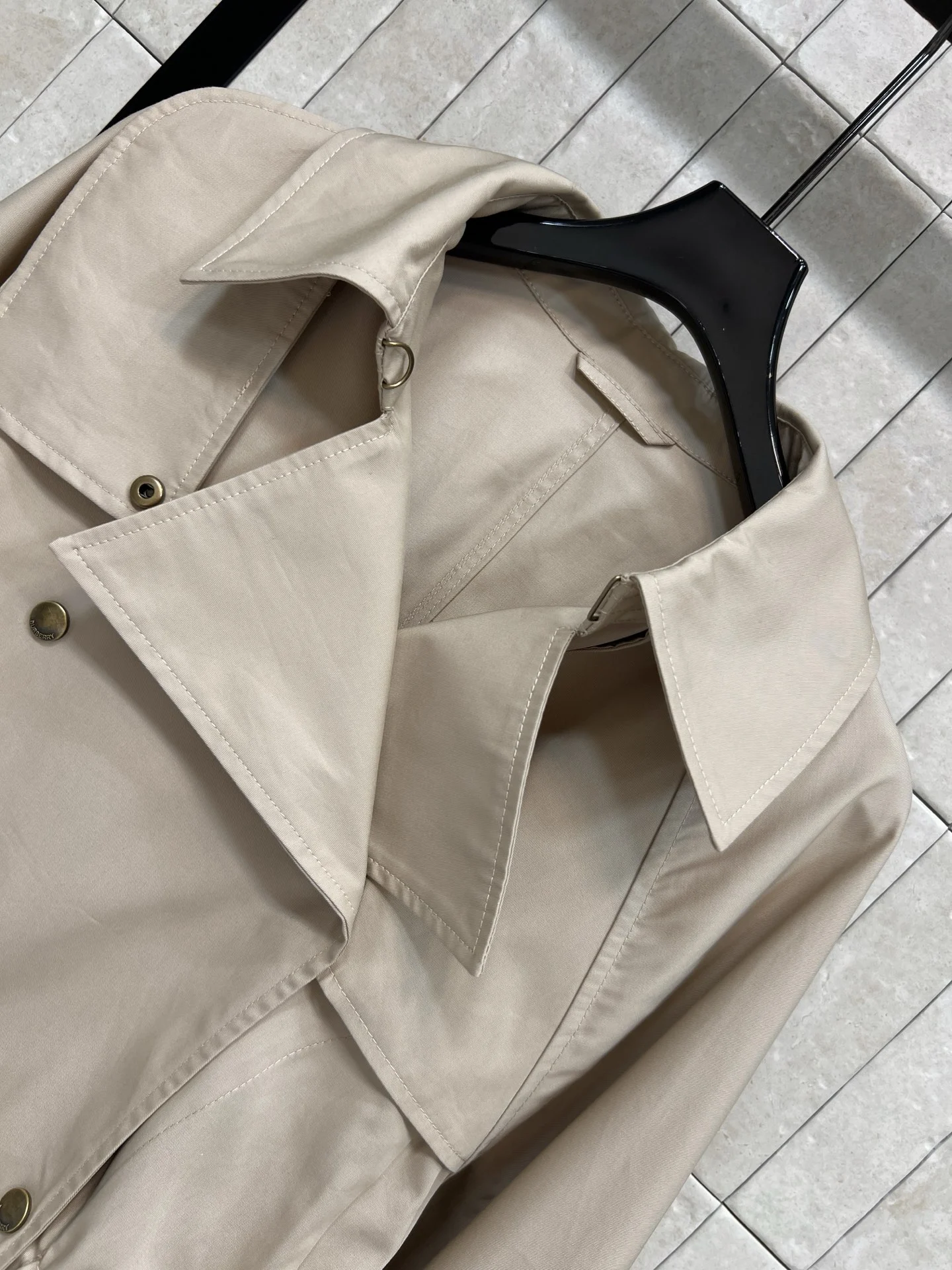 BURBERRY Jackets Cotton Beige S-XL C25202609060004 - Image 2