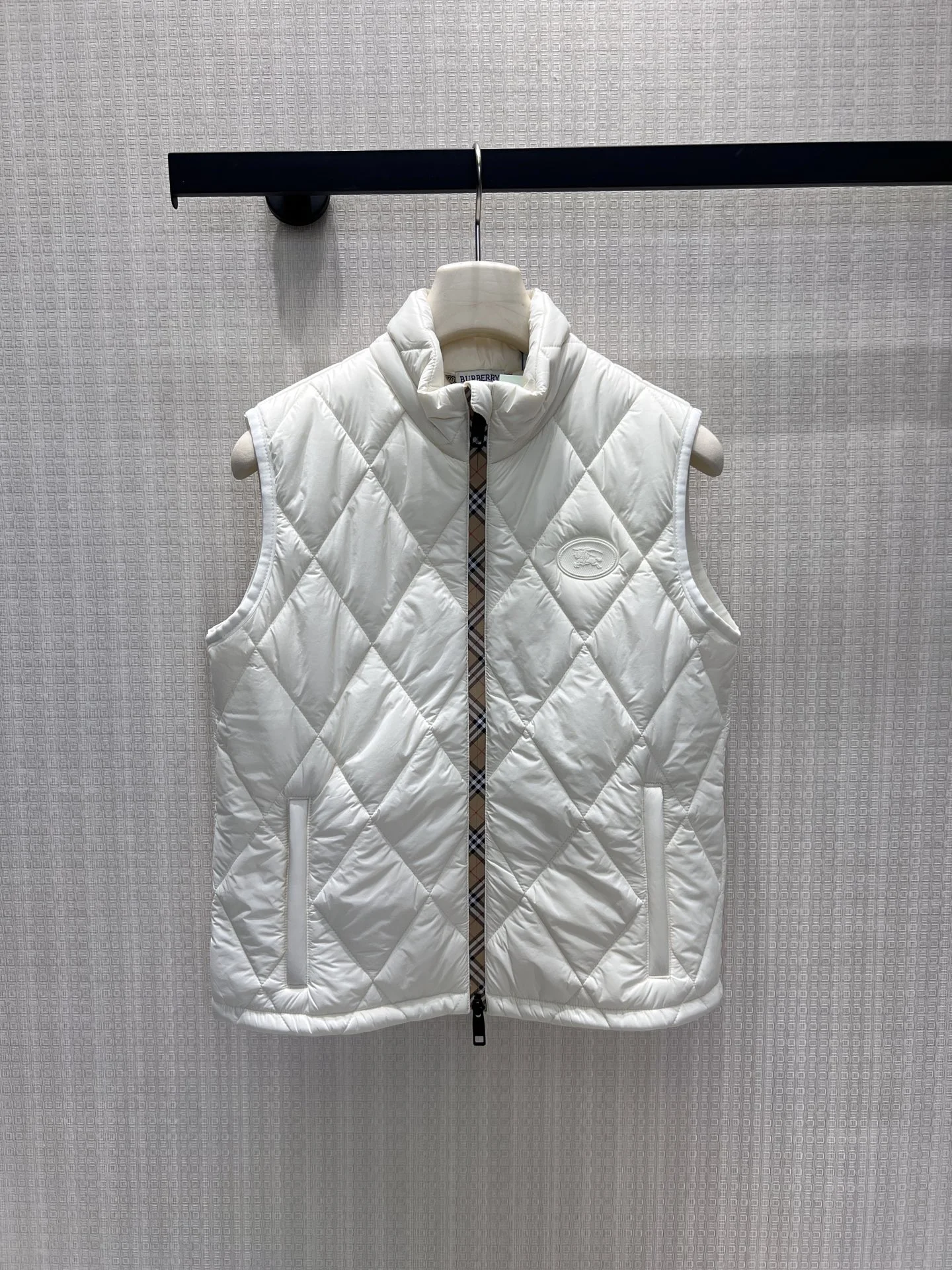 BURBERRY Jackets Cotton White-Beige S-L C65202609060164
