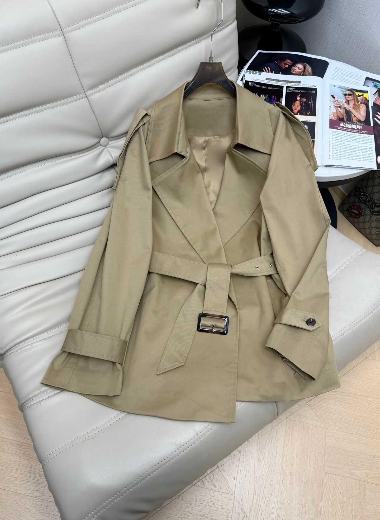BURBERRY Jackets Khaki S-L C20202609060241 - Image 6