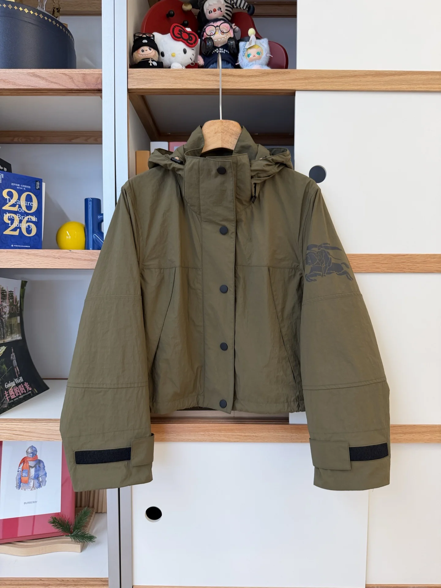 BURBERRY Jackets Olive-Black S-L E65202609060674 - Image 7