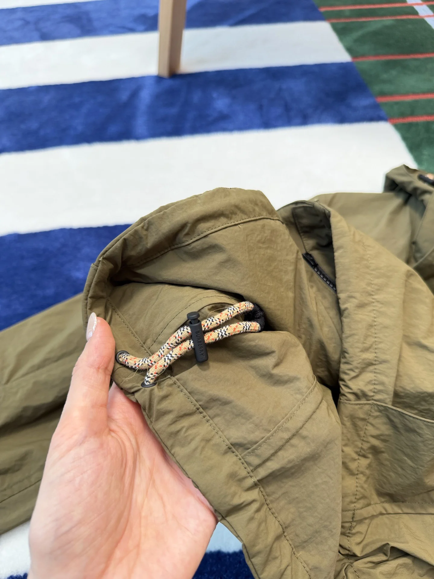 BURBERRY Jackets Olive-Black S-L E65202609060674 - Image 8