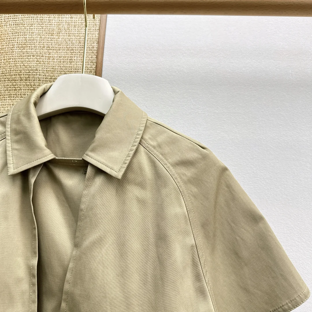 BURBERRY Jackets Twill Beige S-M-L B75202609063286 - Image 4