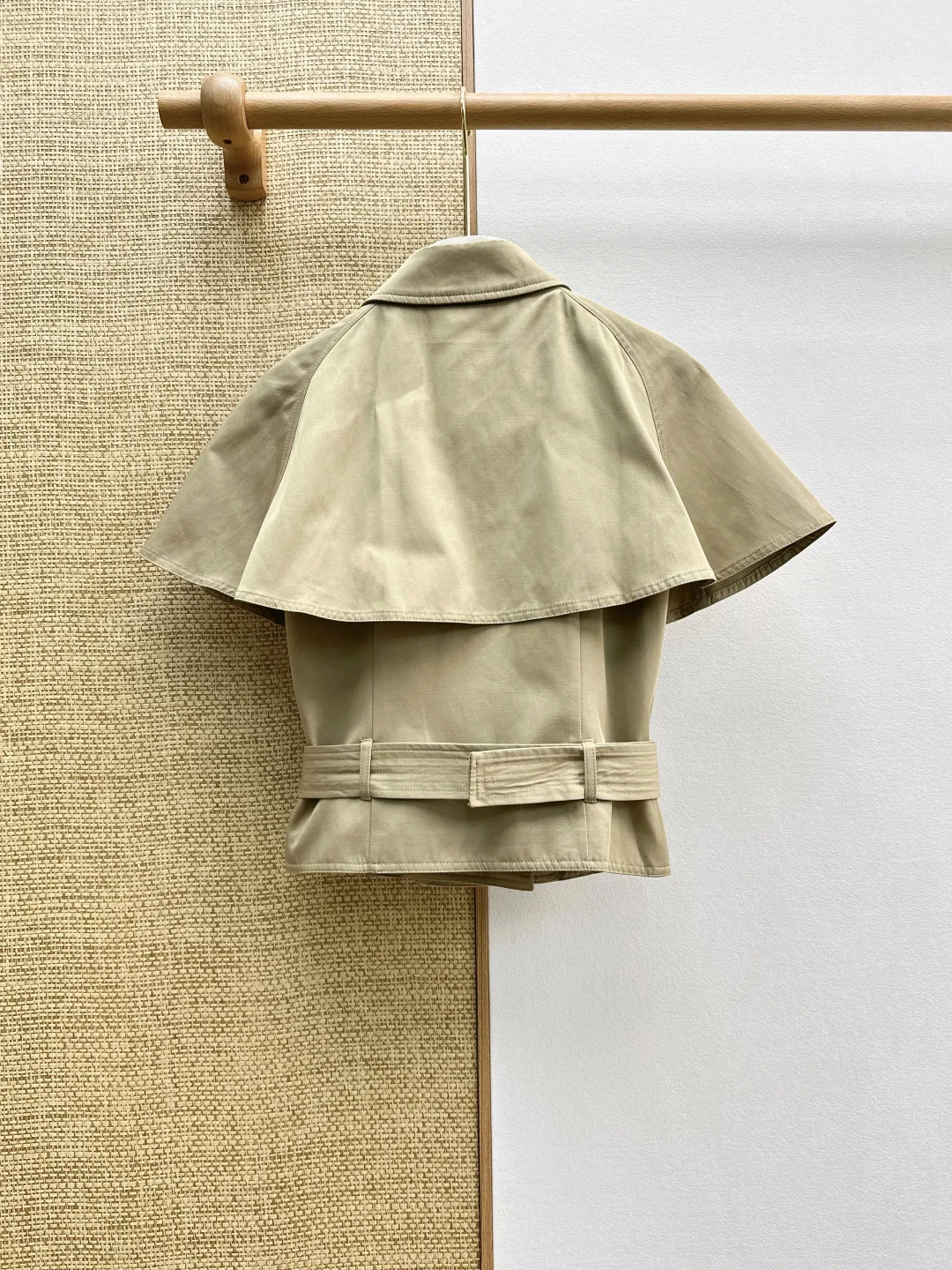 BURBERRY Jackets Twill Beige S-M-L B75202609063286 - Image 8