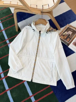 BURBERRY Jackets White-Beige S-M-L D95202609062778
