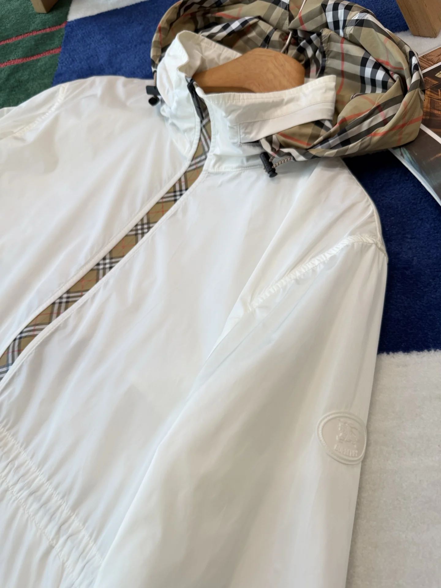 BURBERRY Jackets White-Beige S-M-L D95202609062778 - Image 5