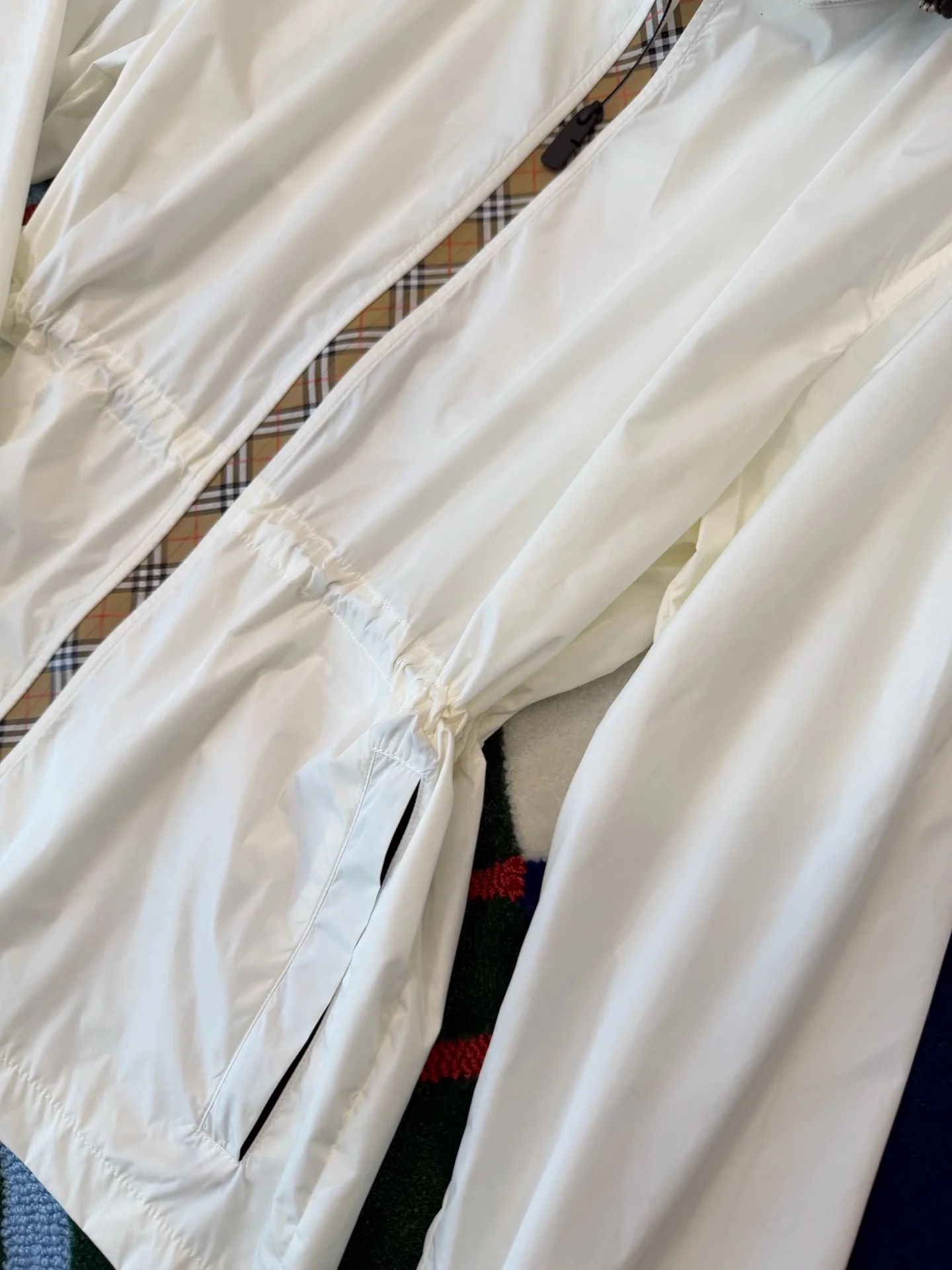 BURBERRY Jackets White-Beige S-M-L D95202609062778 - Image 8