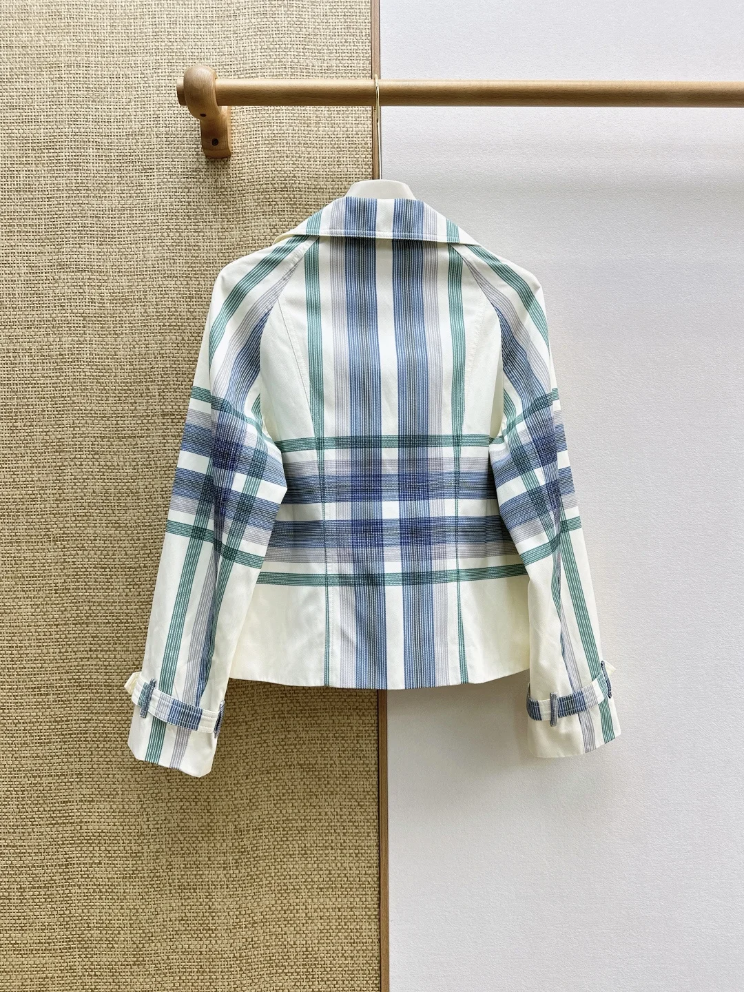BURBERRY Jackets White-Blue-Green S-M-L C85202609063289 - Image 8