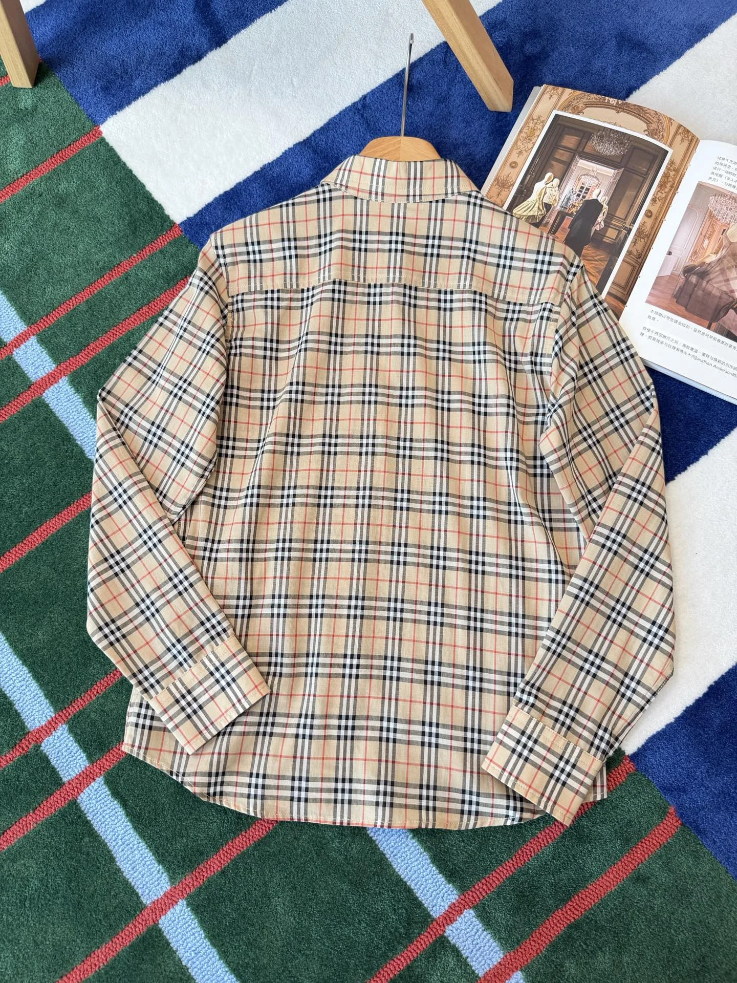 BURBERRY Shirts Beige-Black S-L C25202609061774 - Image 6