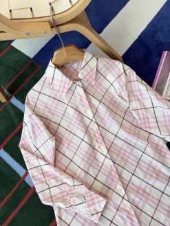 Alternative view of BURBERRY Shirts Pink-White S-M-L C25202609061771