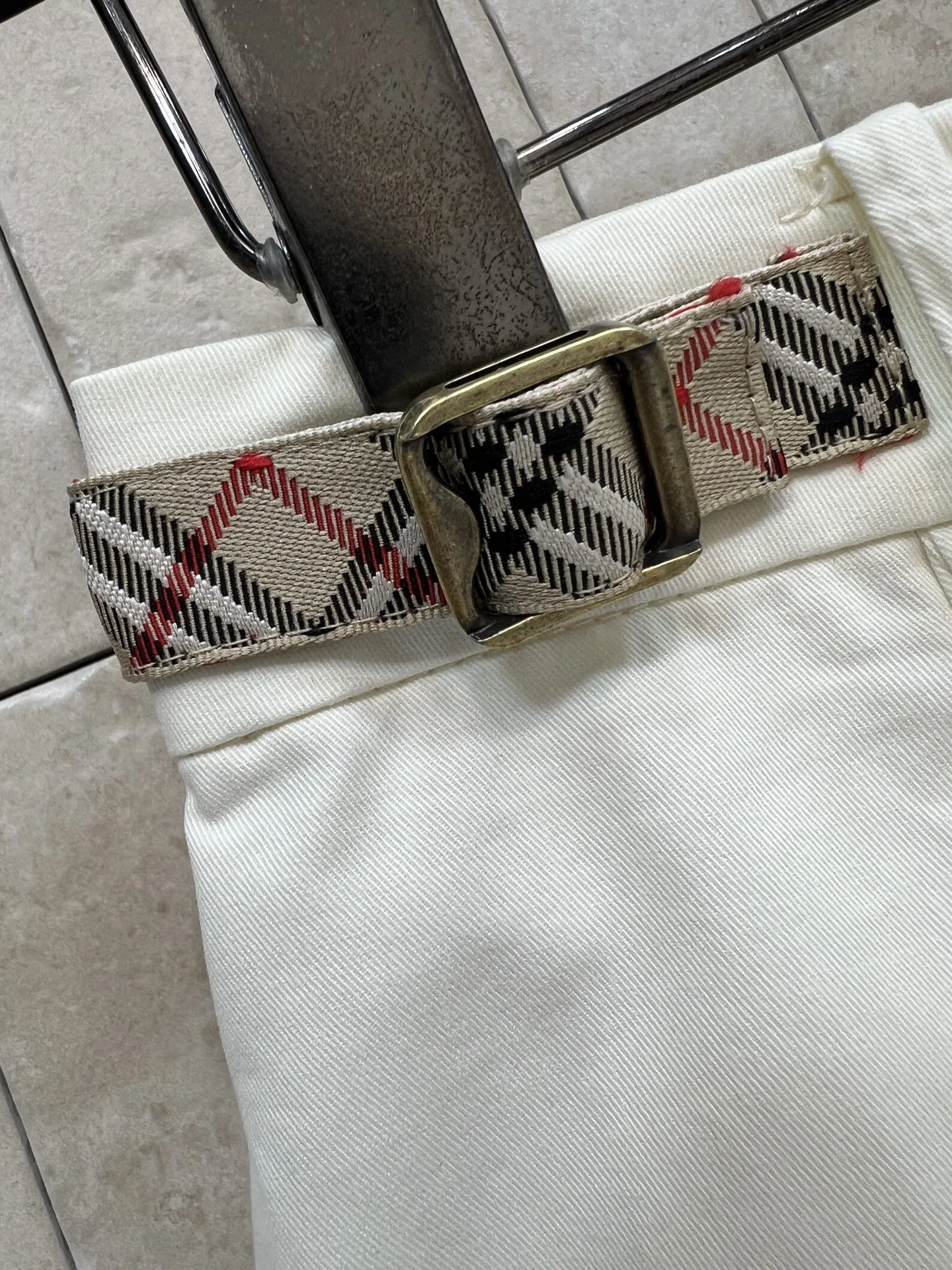 BURBERRY Shorts Cotton White-Beige S-XL B35202609060002 - Image 4