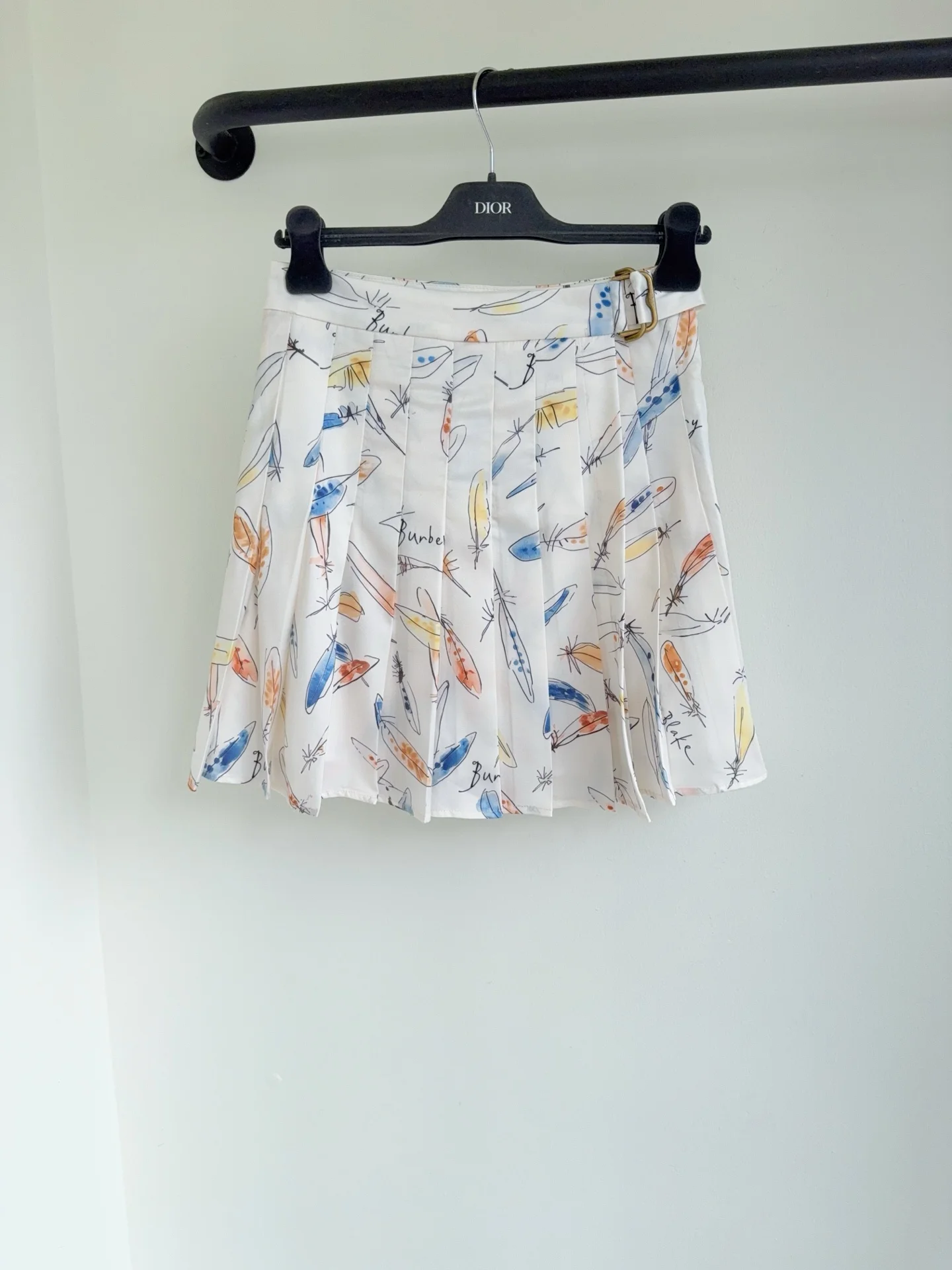 BURBERRY Skirts Printed Blend White-Multi 36-40 B90202609062852