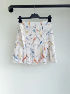 Alternative view of BURBERRY Skirts Printed Blend White-Multi 36-40 B90202609062852
