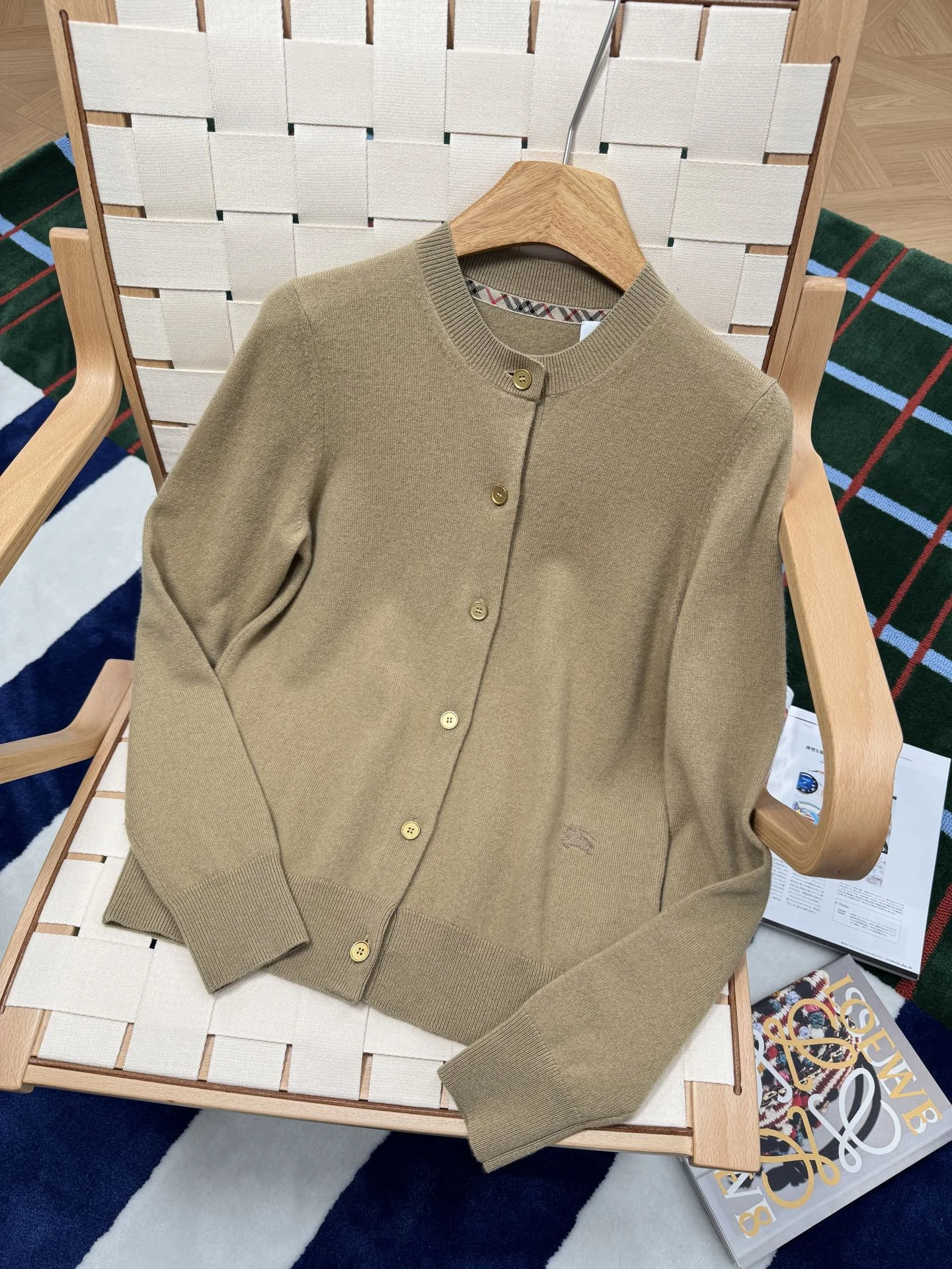 BURBERRY Sweaters Knit Camel-Gold S-M-L C85202609060672
