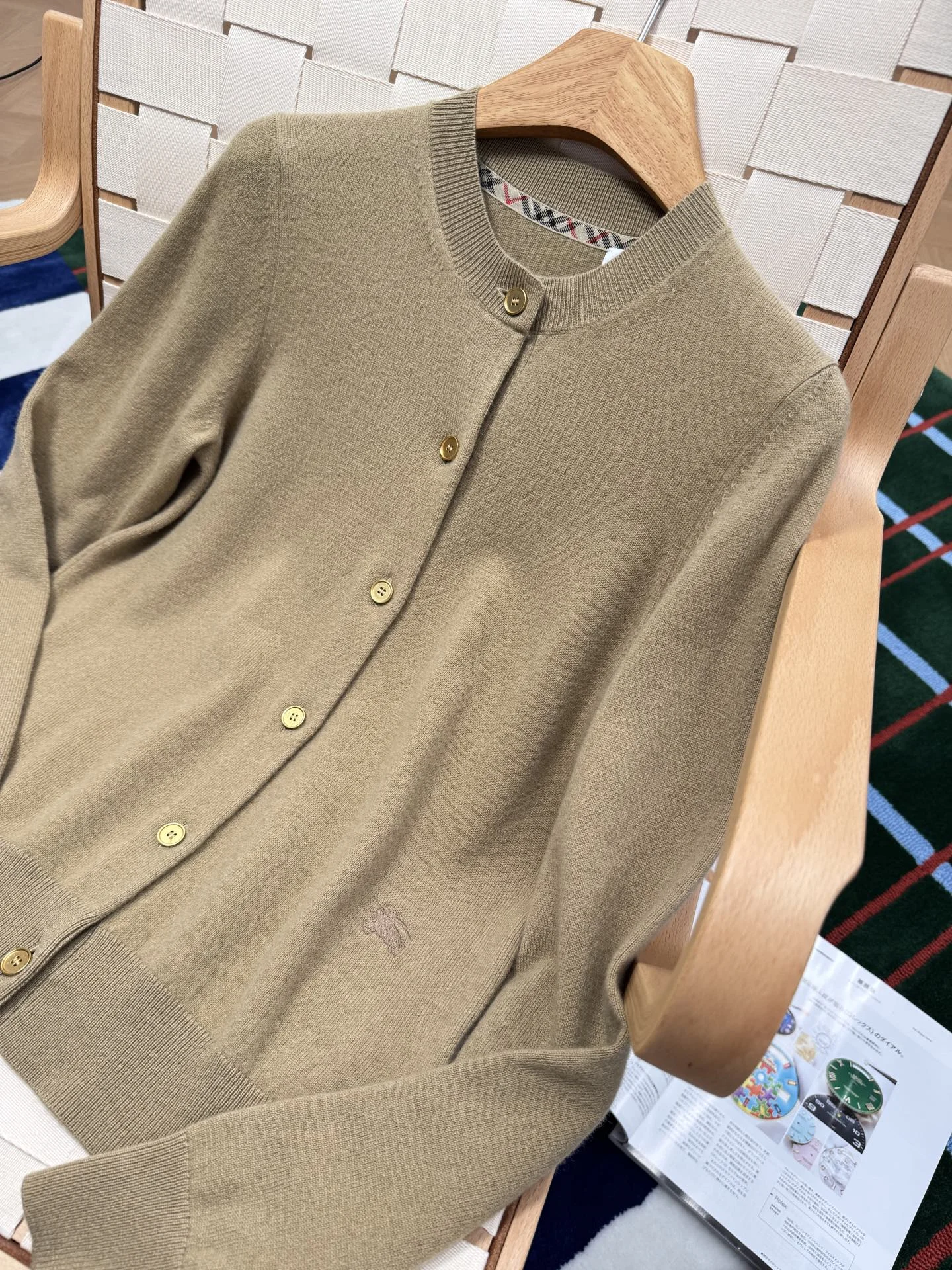 BURBERRY Sweaters Knit Camel-Gold S-M-L C85202609060672 - Image 3