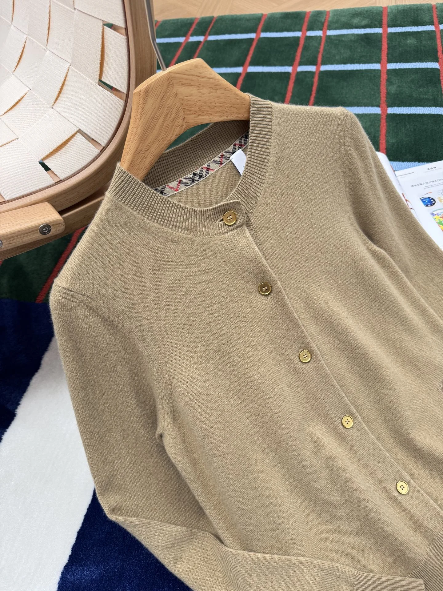 BURBERRY Sweaters Knit Camel-Gold S-M-L C85202609060672 - Image 4