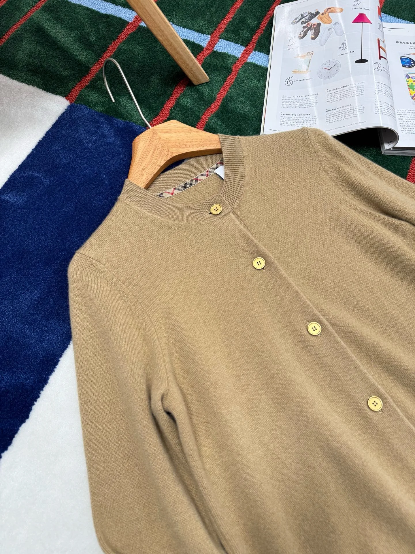 BURBERRY Sweaters Knit Camel-Gold S-M-L C85202609060672 - Image 8