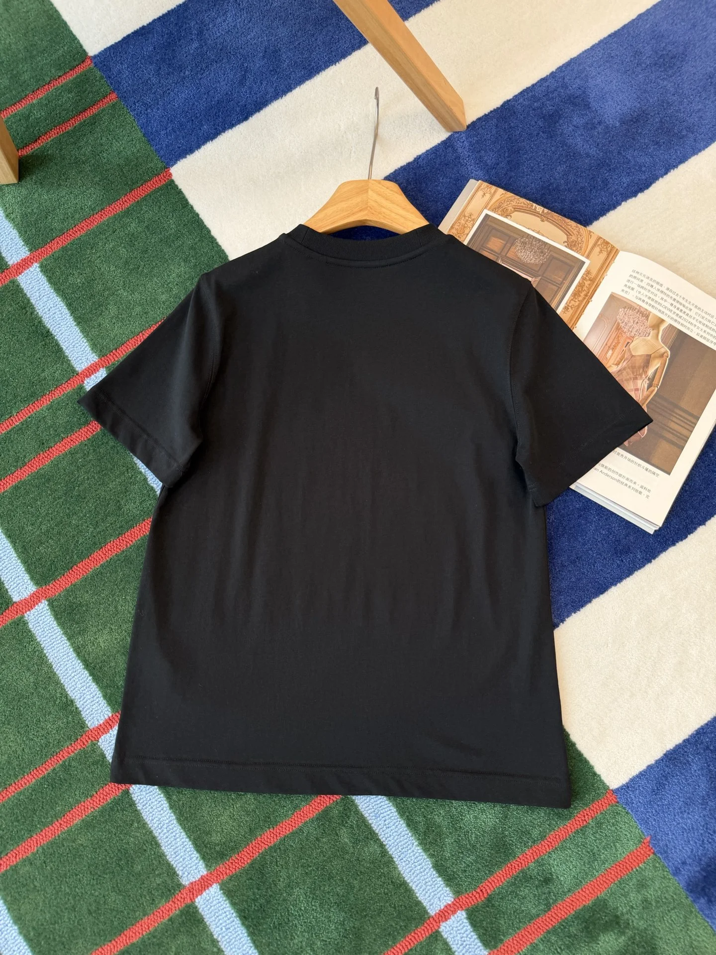 BURBERRY T-shirts Black-Beige S-L A95202609061412 - Image 6