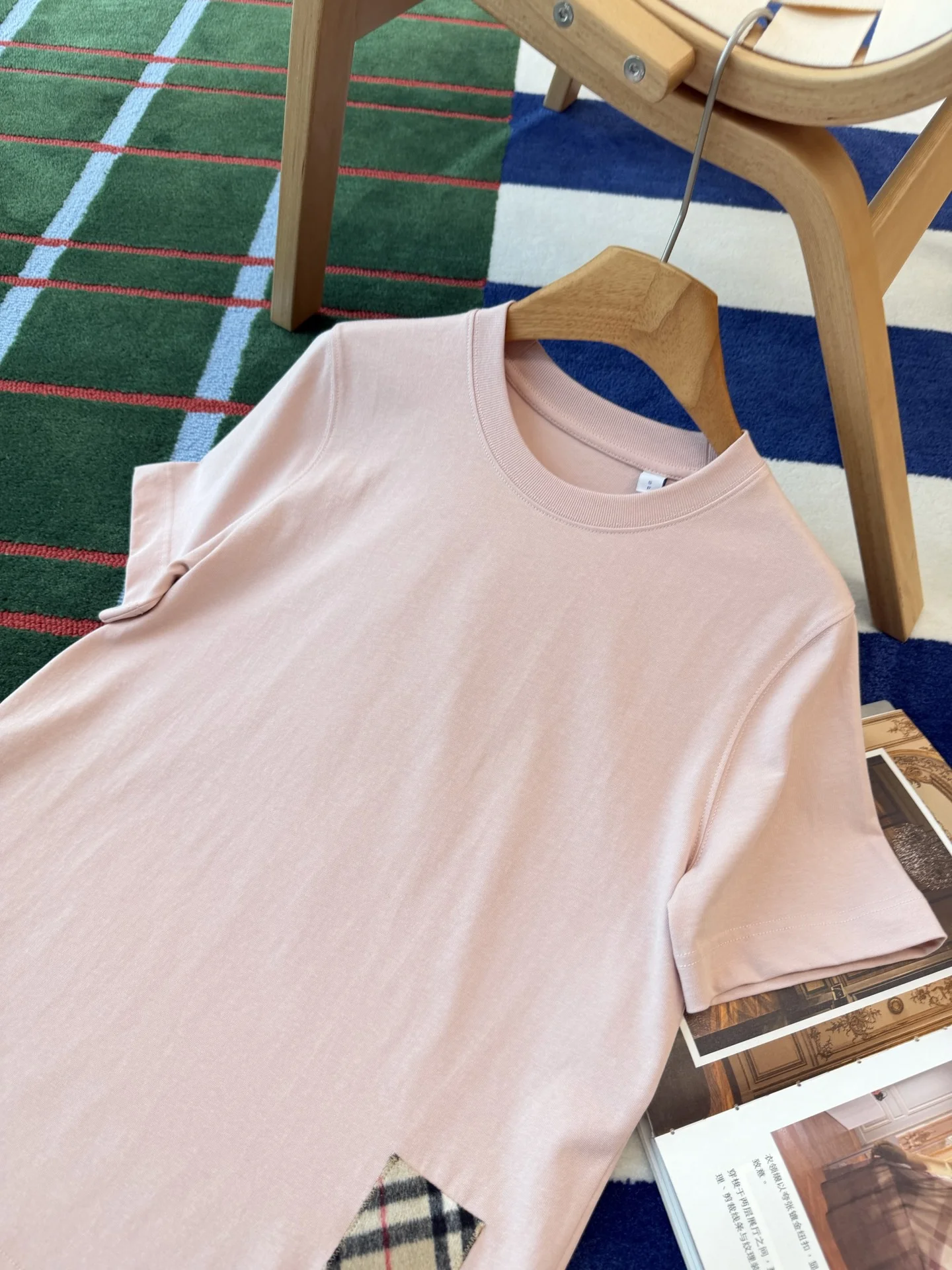 BURBERRY T-shirts Pink-Beige S-L A95202609061411 - Image 3