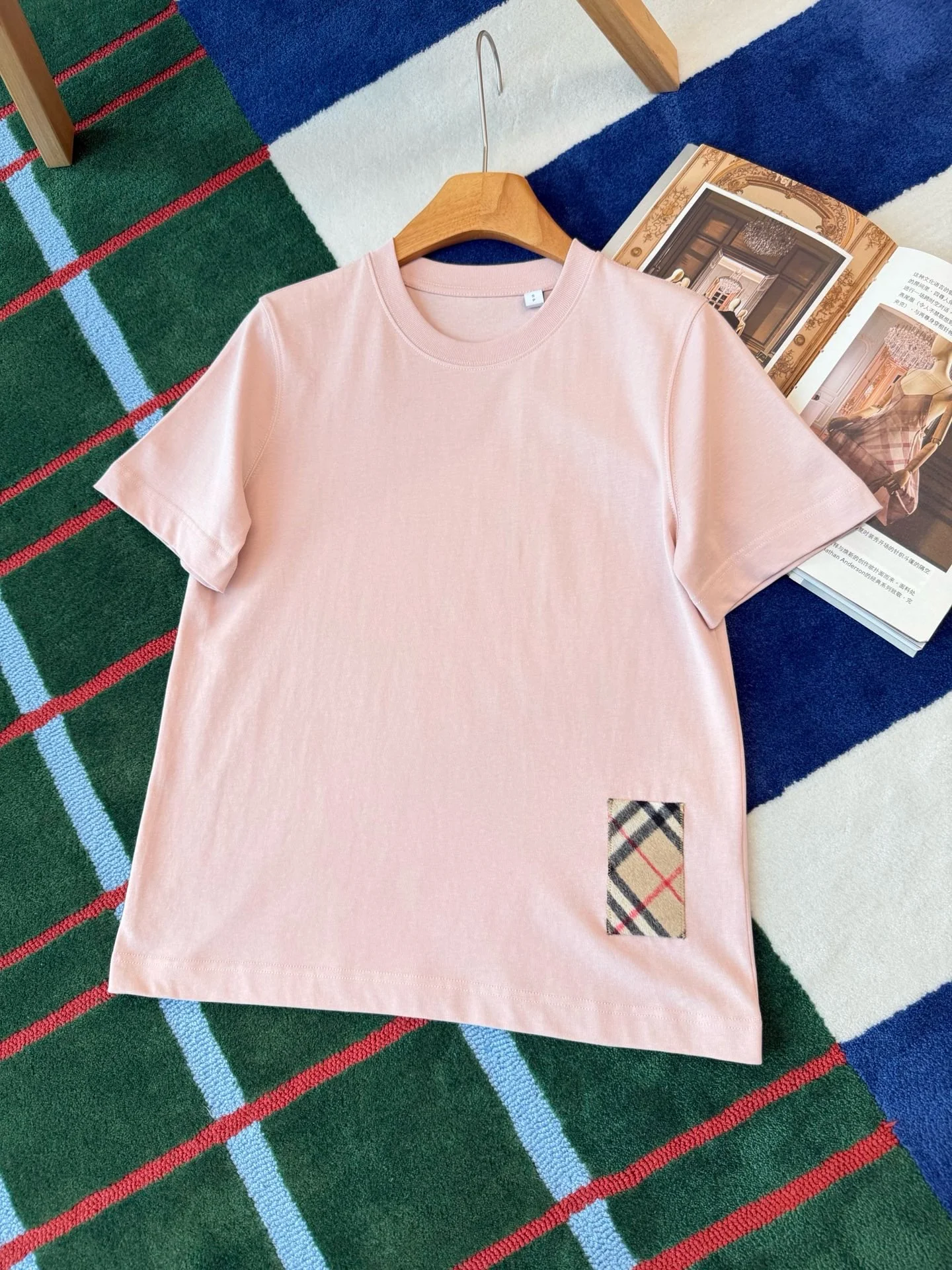 BURBERRY T-shirts Pink-Beige S-L A95202609061411 - Image 7