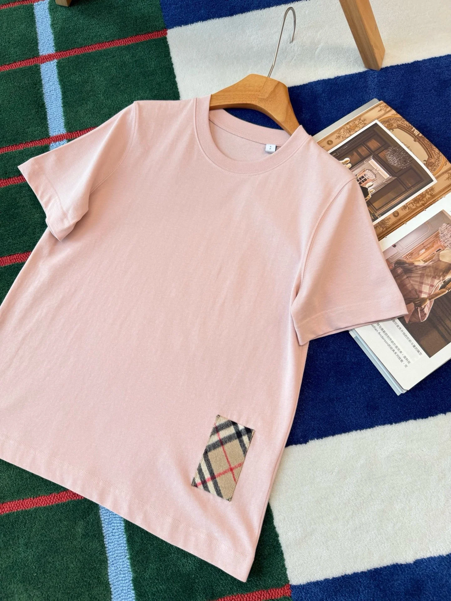 BURBERRY T-shirts Pink-Beige S-L A95202609061411 - Image 8