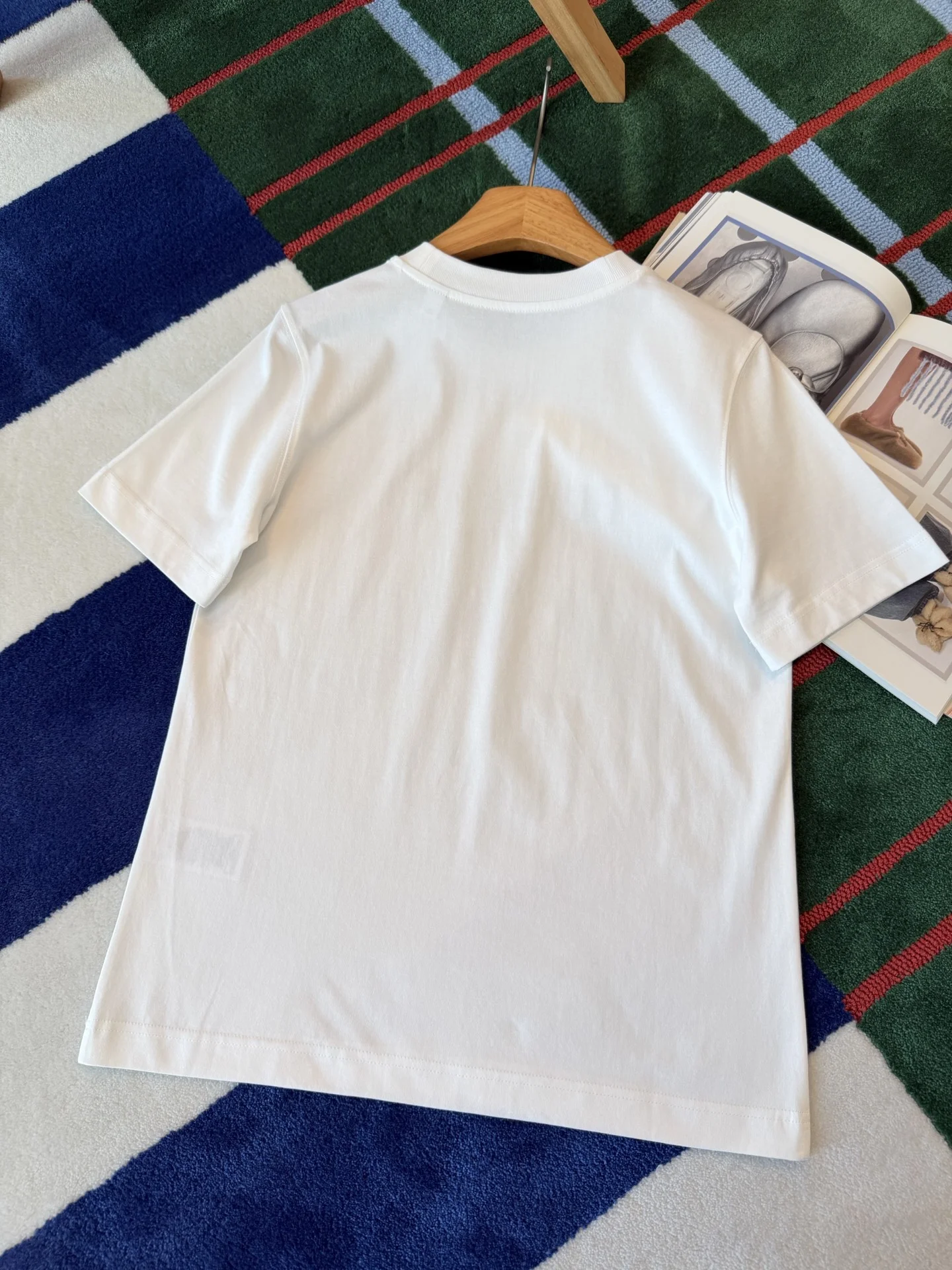 BURBERRY T-shirts White-Black S-L A95202609060670 - Image 6