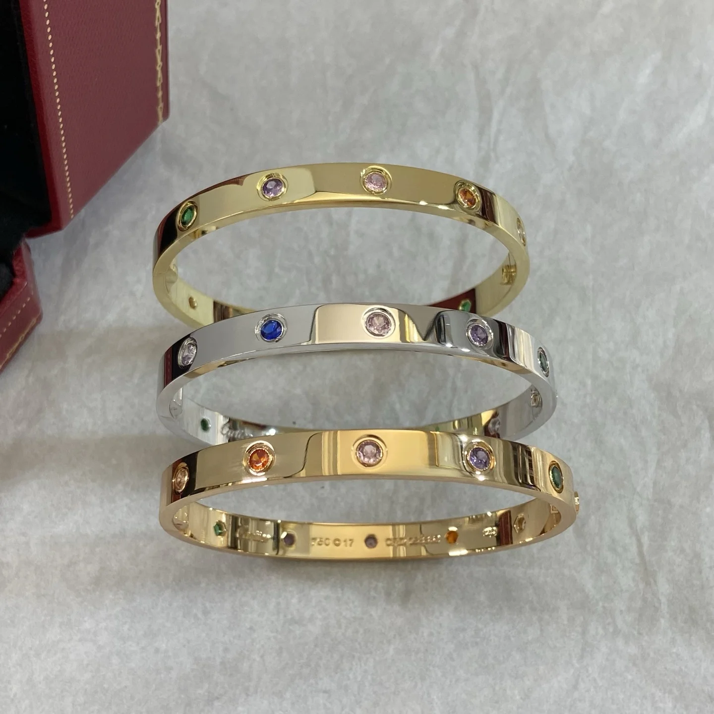 CARTIER Bracelets Gold Gemstones A70202609070061 - Image 2