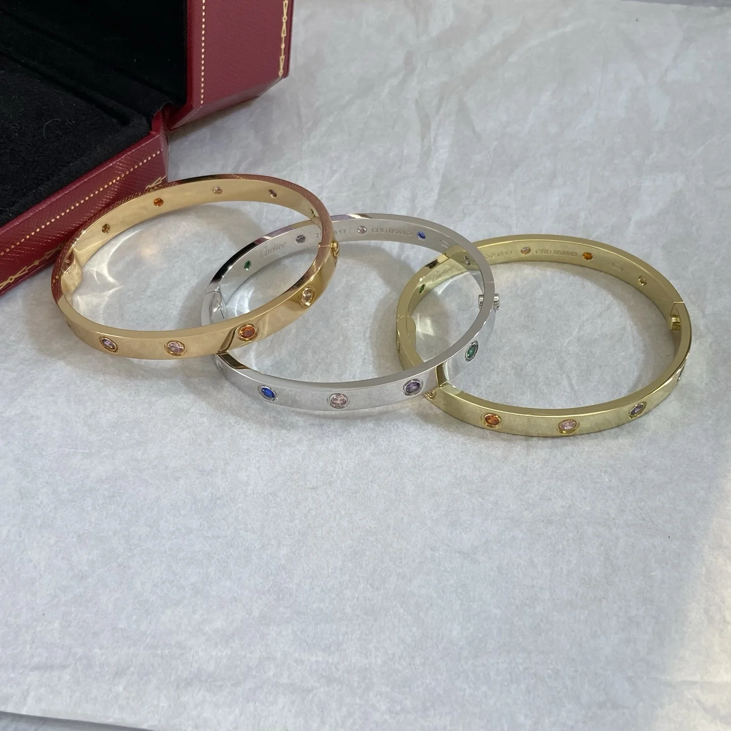 CARTIER Bracelets Gold Gemstones A70202609070061 - Image 6