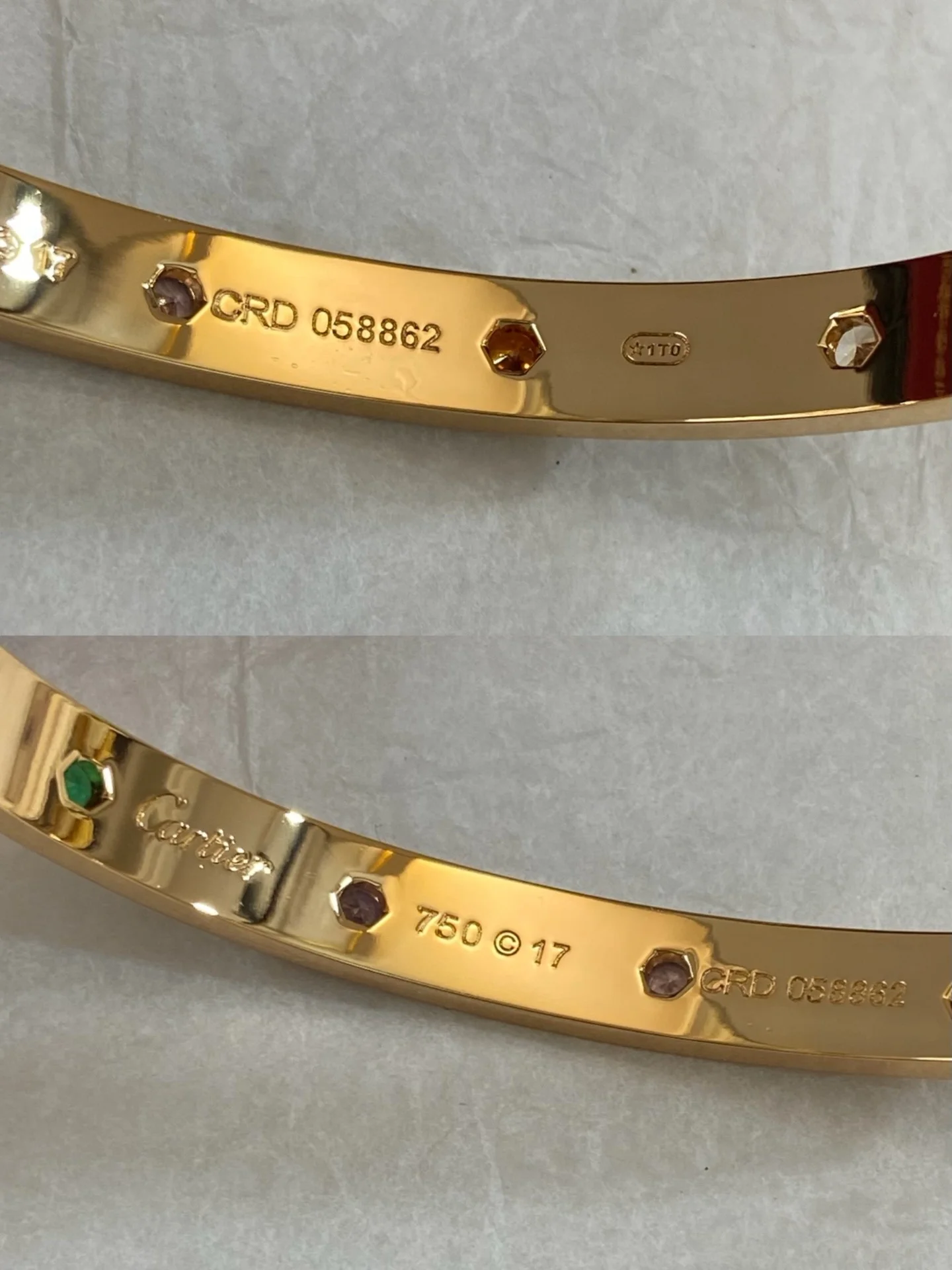 CARTIER Bracelets Gold Gemstones A70202609070061 - Image 7