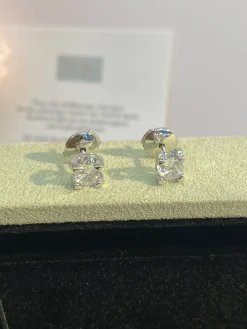 CARTIER Earrings Gold Diamond A45202609070052