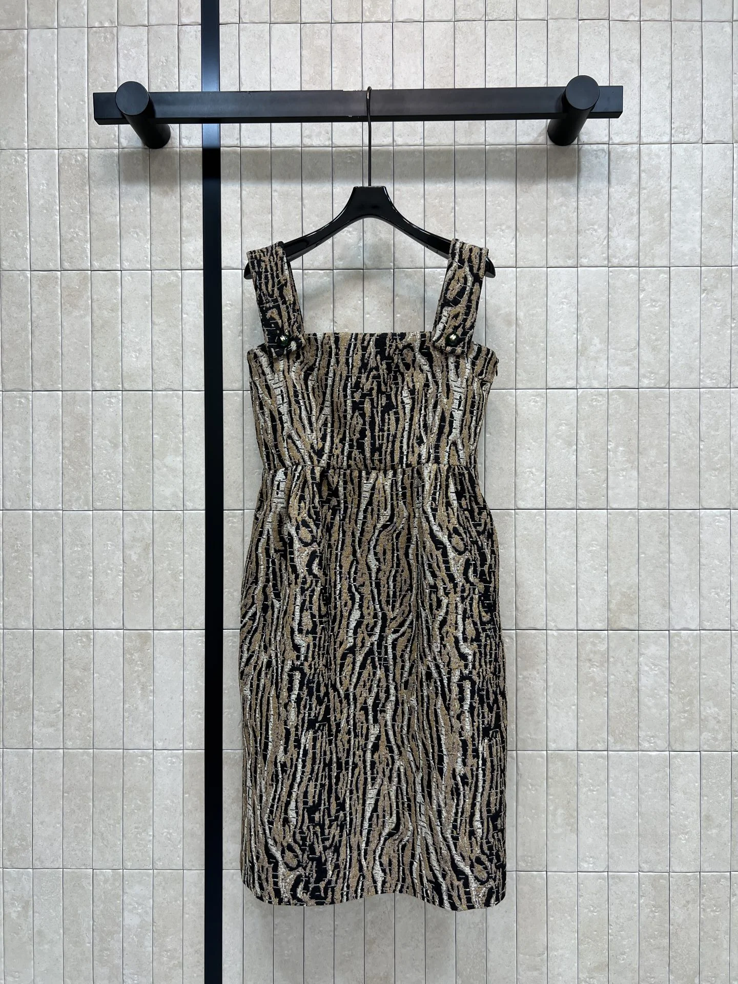 CELINE Dresses Black-Gold S-M-L C90202609062483