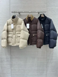 CELINE Jackets Beige-Brown-Black S-L E80202609061196