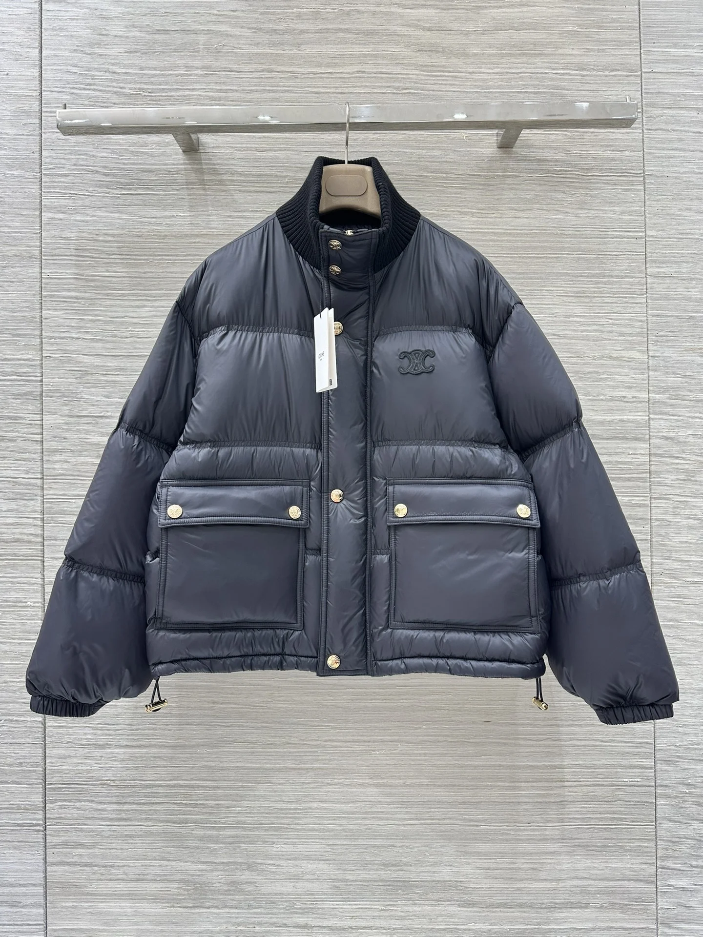 CELINE Jackets Beige-Brown-Black S-L E80202609061196 - Image 2