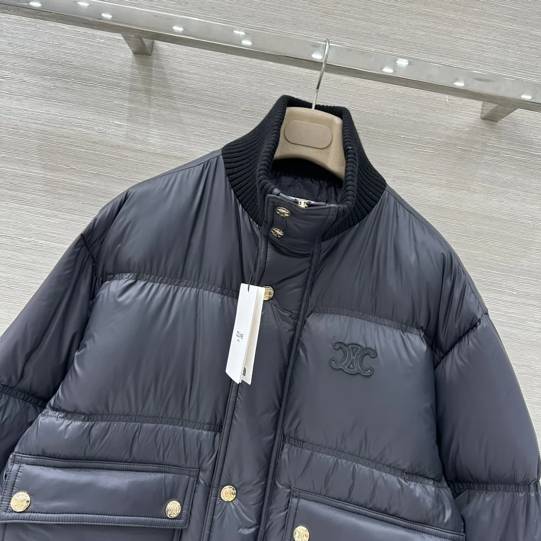 CELINE Jackets Beige-Brown-Black S-L E80202609061196 - Image 3