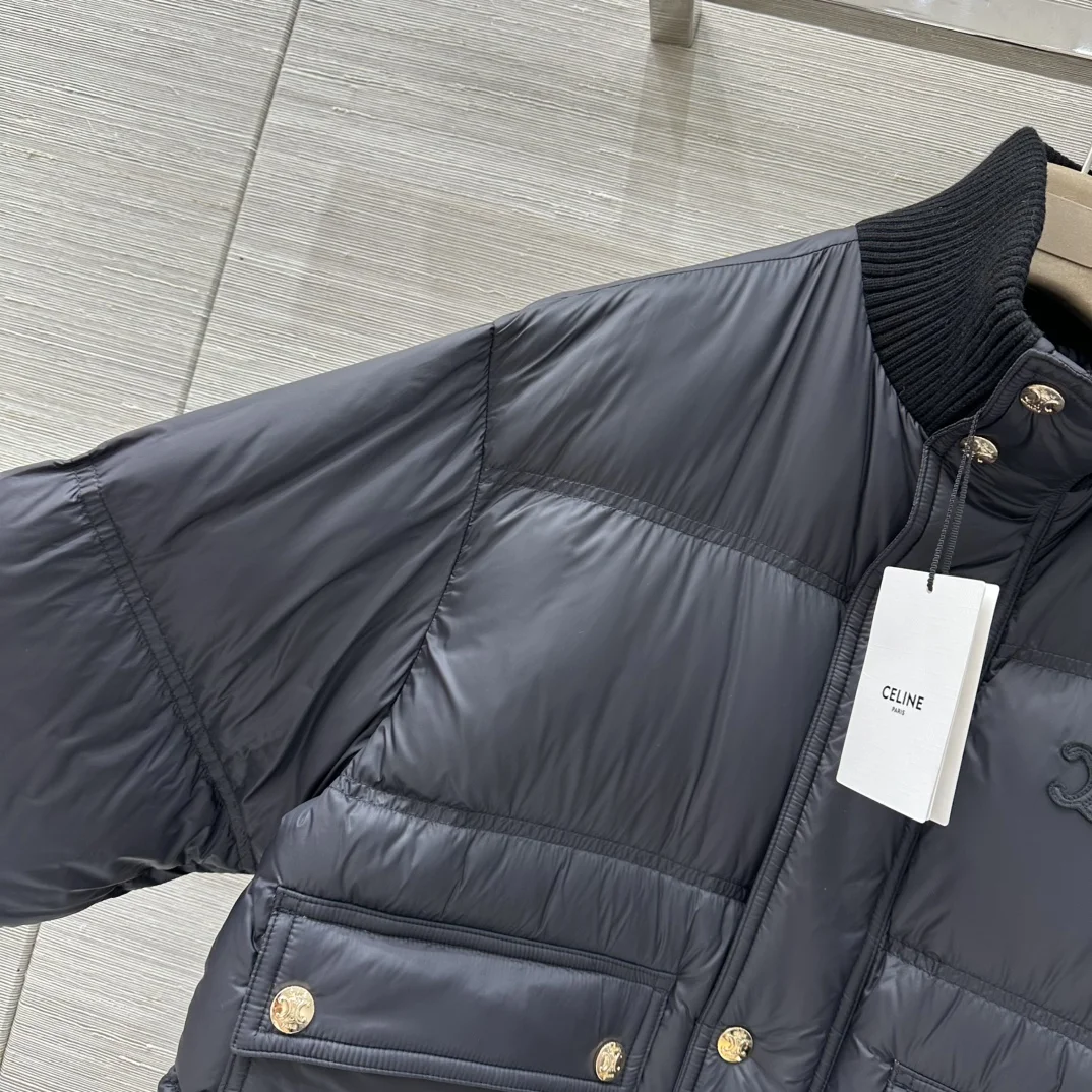 CELINE Jackets Beige-Brown-Black S-L E80202609061196 - Image 4