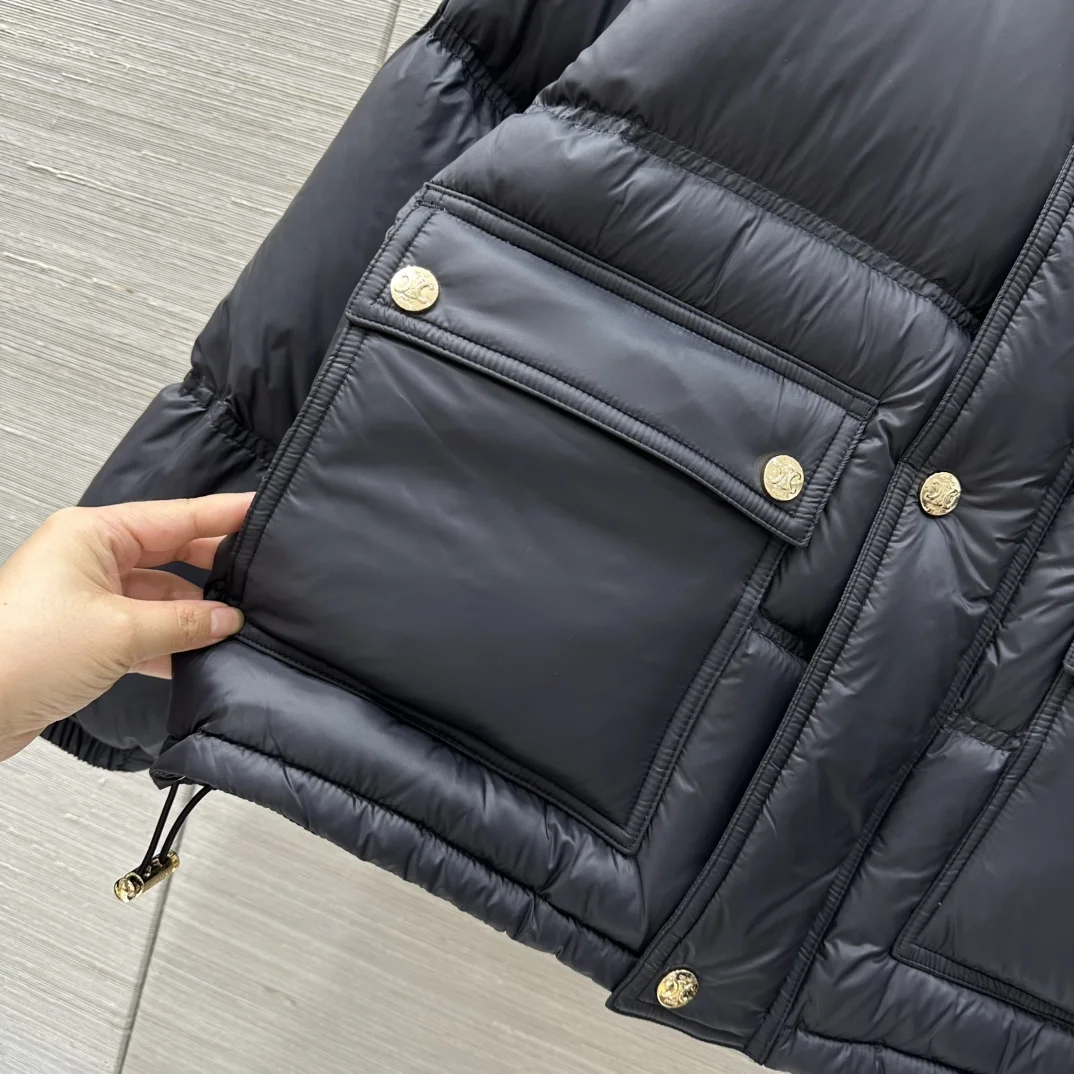 CELINE Jackets Beige-Brown-Black S-L E80202609061196 - Image 6