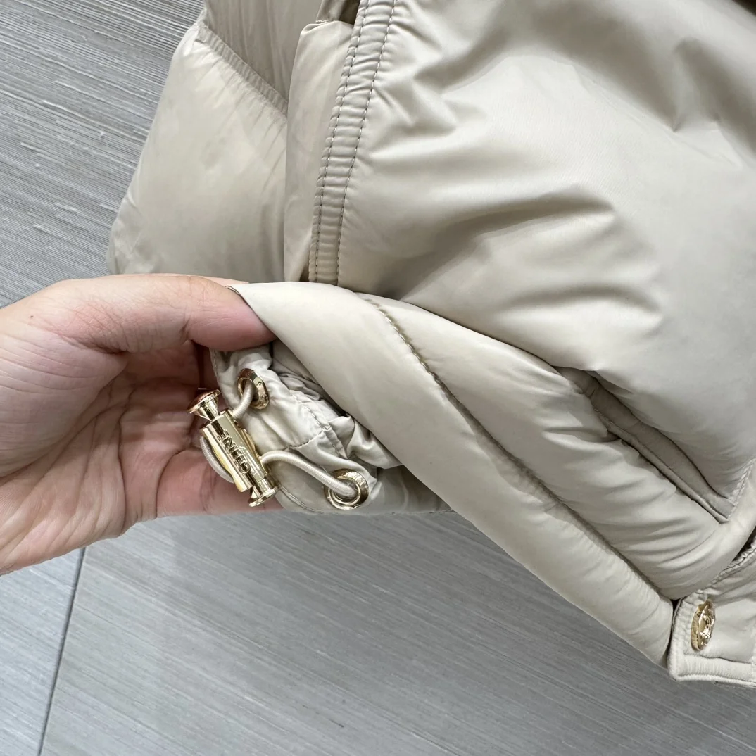 CELINE Jackets Beige-Gold S-L E80202609061195 - Image 7