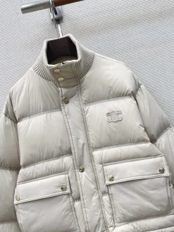 Alternative view of CELINE Jackets Beige-Gold S-L E95202609060533