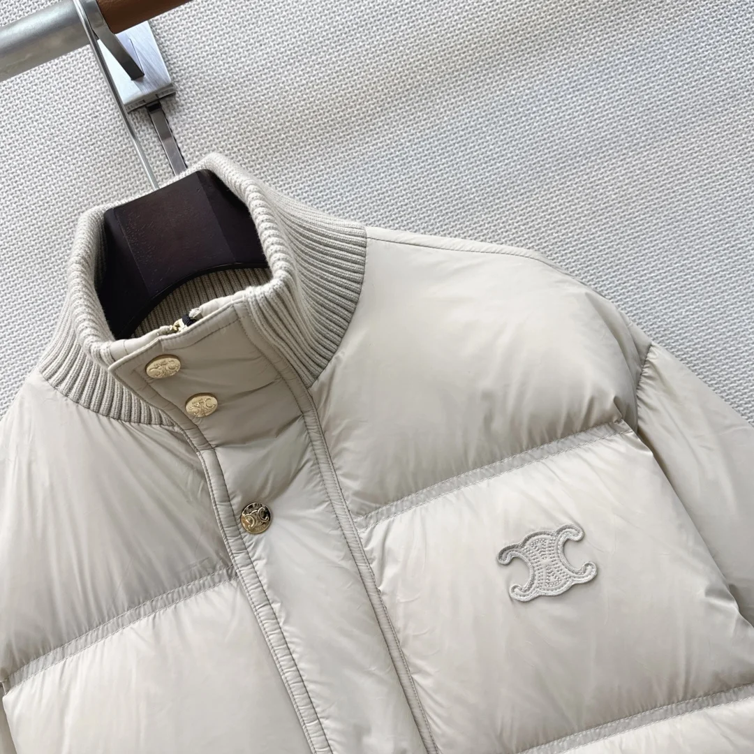CELINE Jackets Beige-Gold S-L E95202609060533 - Image 4