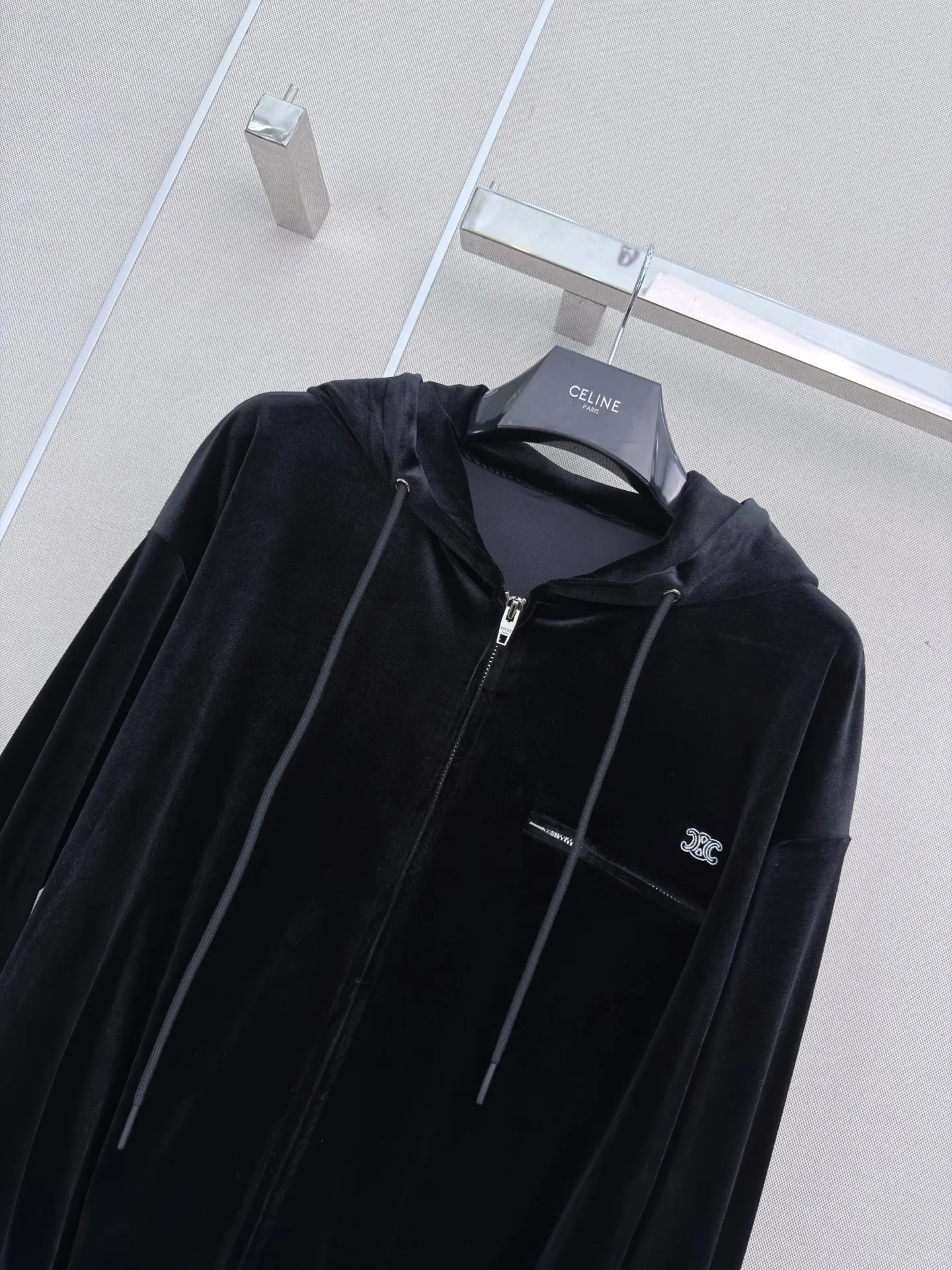 CELINE Jackets Black S-L C55202609061114 - Image 3