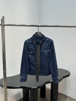 CELINE Jackets Blue-Black S-L B90202609061713