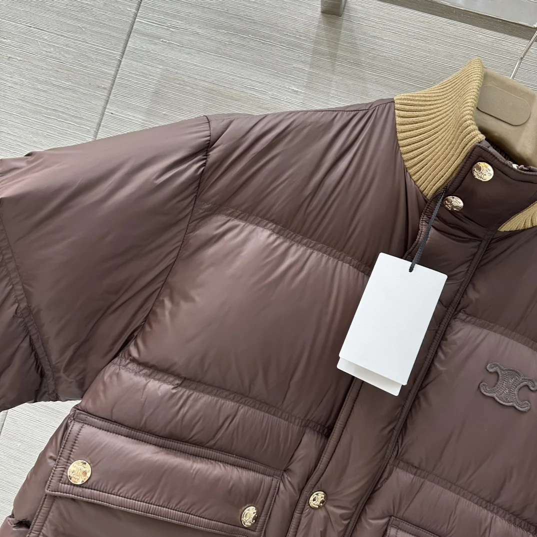 CELINE Jackets Brown-Khaki S-L E80202609061194 - Image 3