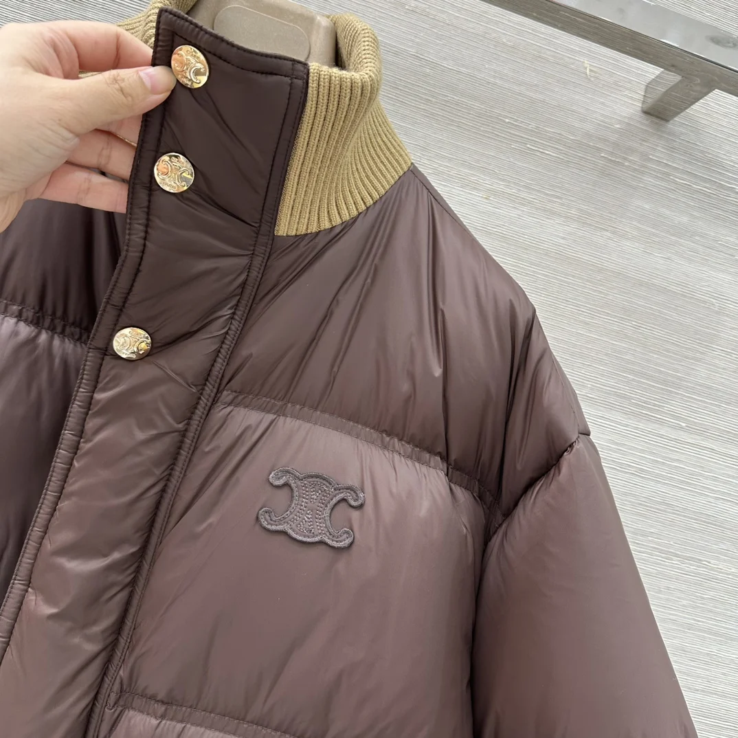 CELINE Jackets Brown-Khaki S-L E80202609061194 - Image 4